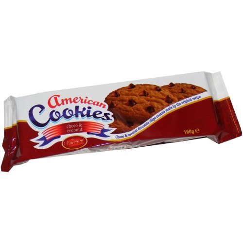 Vincinni American cookies kókusz 160g