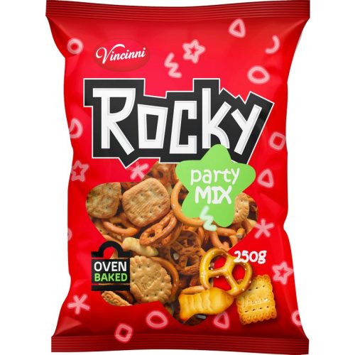 Vincinni rocky party mix sós 250gr