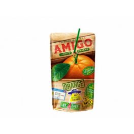 Amigo szívószálas narancs 200ml