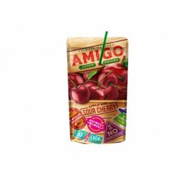 Amigó szívószálas alma-cherry 200ml