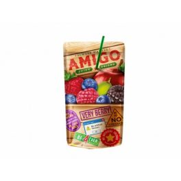 Amigó szívószálas erdeigyümölcs 200ml