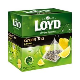 Loyd piramis  zöldtea citrommal 20x1,5g