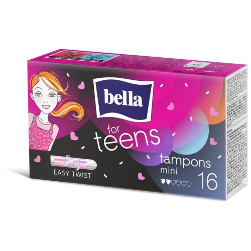 Bella for teens tampon mini 16db/cs