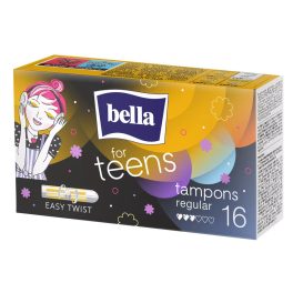 Bella for teens tampon regular 16db/cs