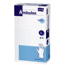 Bella Ambulex latexkesztyű 100db L