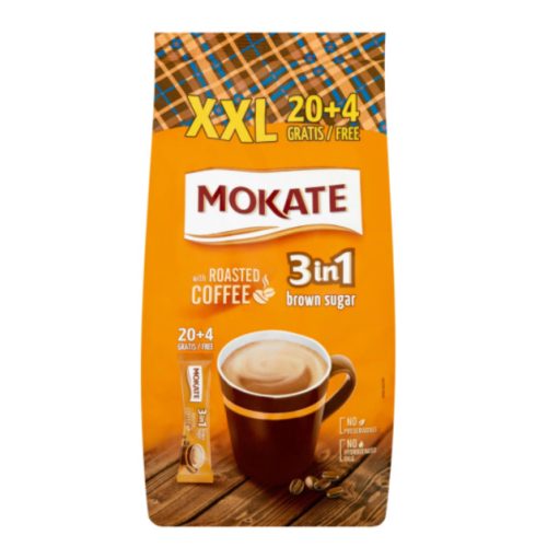 Mokate 3in1 XXL barna cukros 24x17g   6#