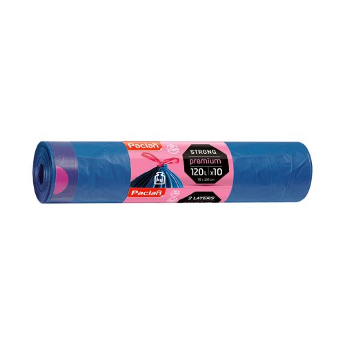 Paclan szemeteszsák 120l 10db/cs önzáró