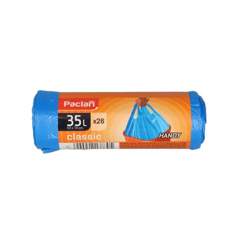 paclan szemeteszsák 35l (26 db) 53cmx74c