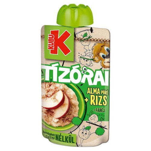 Kubu tízórai alma-fahéj+rizs 100g