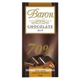 Baron éttábla 70% 100g