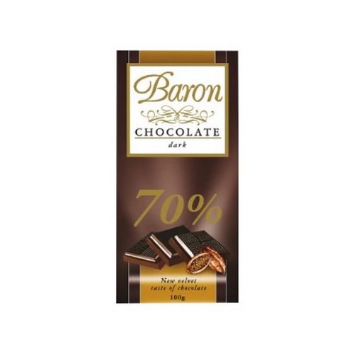 Baron éttábla 70% 100g