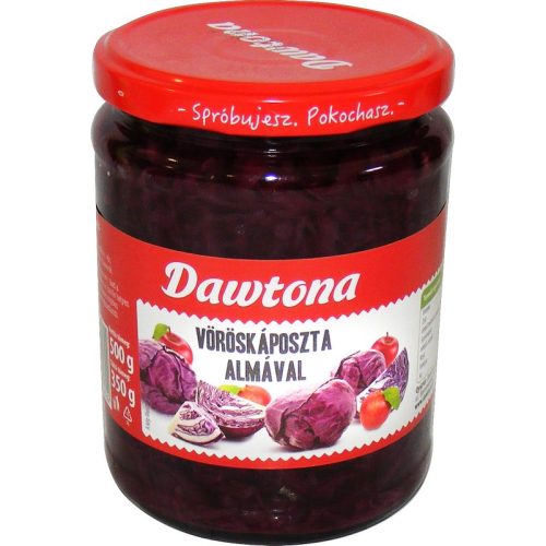 dawtona savanyús 500g/350g vöröskáposzt