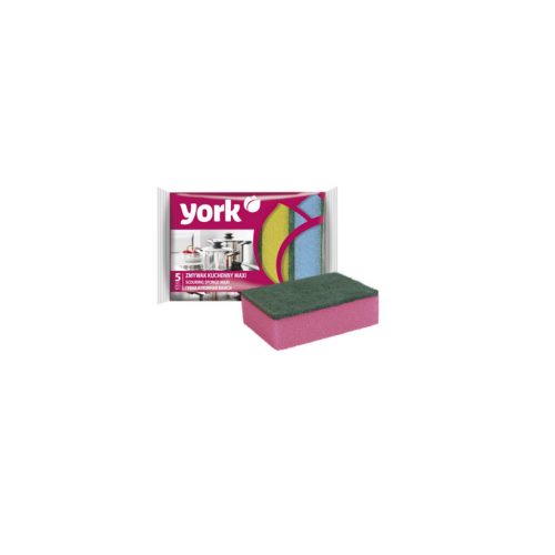 Mosogatószivacs Maxi 5 Darabos York 0300