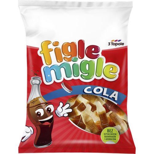 Gumicukor Cola ízű (Figle Migle)