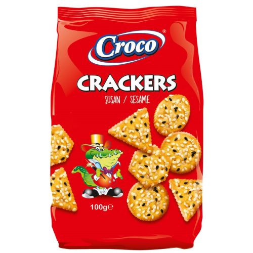 CROCO Kréker szezámmagos 100g