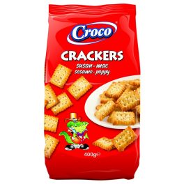 CROCO Kréker szezám-só-mák ízű 400g