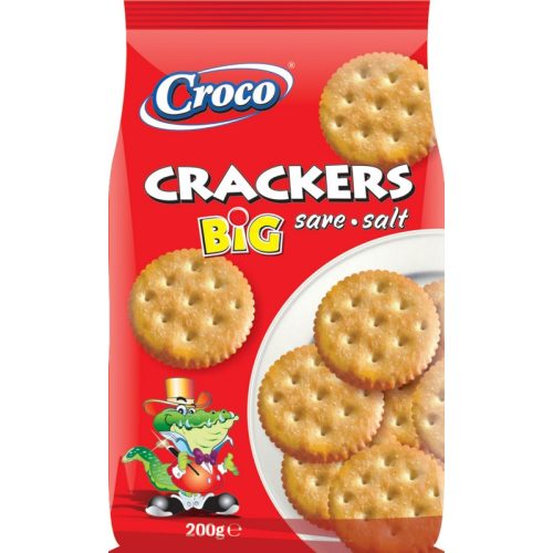 CROCO Big kréker sós 200g