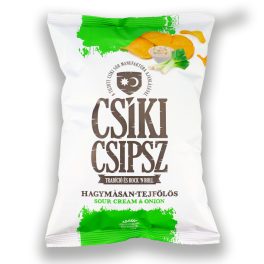 Csiki Csipsz Hagymásan-Tejfölös 50g