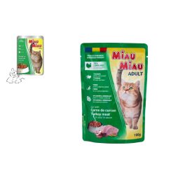 Miau Miau Nedves Macskaeledel 100g, Puly