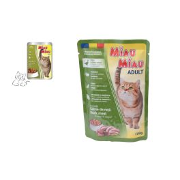 Miau Miau Nedves Macskaeledel 100g, Kacs
