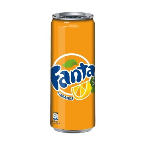 Fanta dobozos 0,33 drs