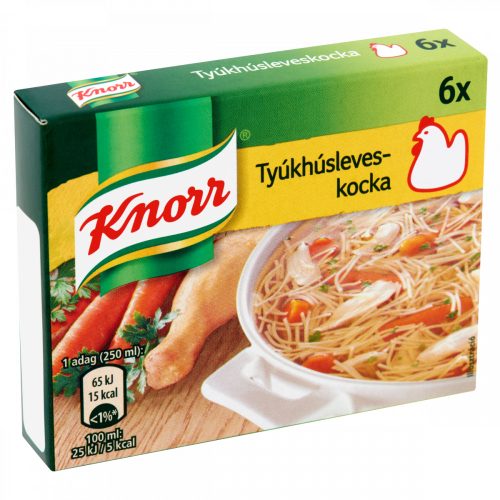 Knorr tyúkhúsleves kocka 60g