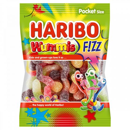 haribo gumicukor 100 g wummis fizz