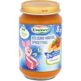Univer bébi 8h.bolognai spagetti 163g