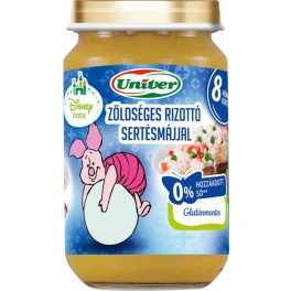 Univer bébi 8h.zöldség.rizottó máj 163g