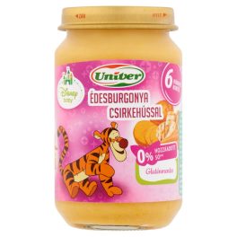 Univer bébi 6h.édesburgonya csirke 163g