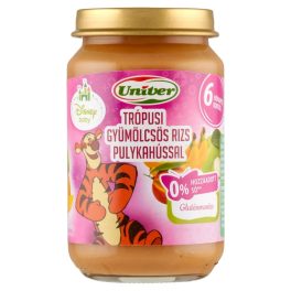 Univer bébi 6h trópusi rizs pulykam 163g