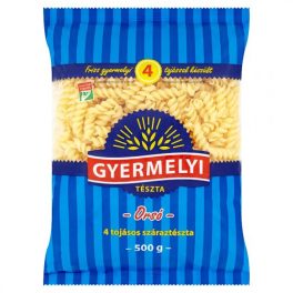 Gyermelyi Száraztészta 4 Tojásos Orsó 50