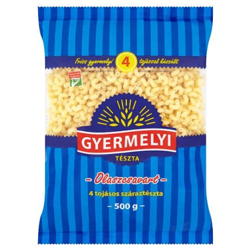 gyermelyi tészta 500 g olaszcsavart 4 to