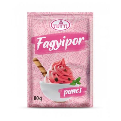 Tutti fagyipor 80g puncs