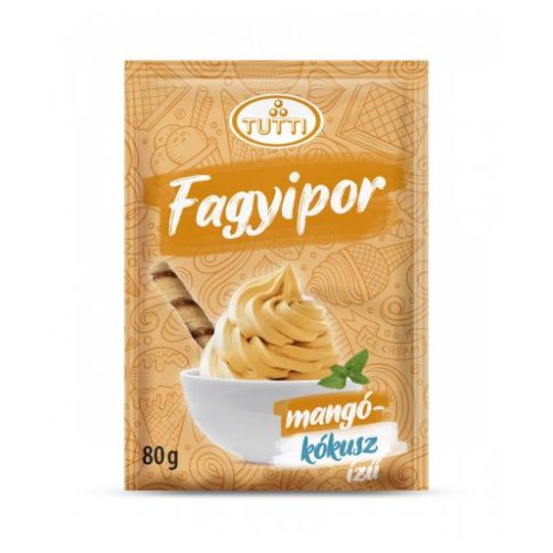 Tutti fagyipor 80g mangó-kókusz
