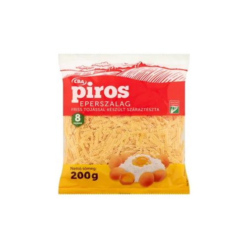 CBA Piros 8 toj.eperszalag tészta 200g