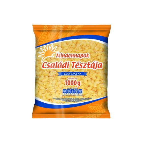 Mindennapok Családi Tészta Kagyló 1kg
