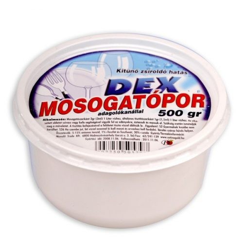 dex mosogatópor 500g .