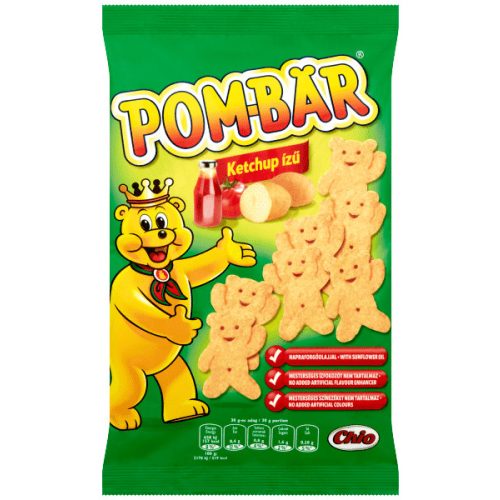 pom-bar chips 50 g ketchup ízű