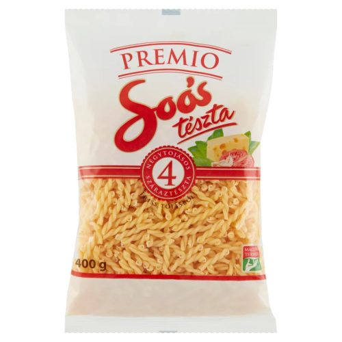 Soós premio 4t szarvacska 400g
