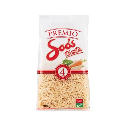 Soós premio 4t.préselt csiga tészta 200g