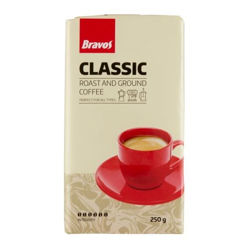 Bravos classic Espresso őrölt kávé 250g