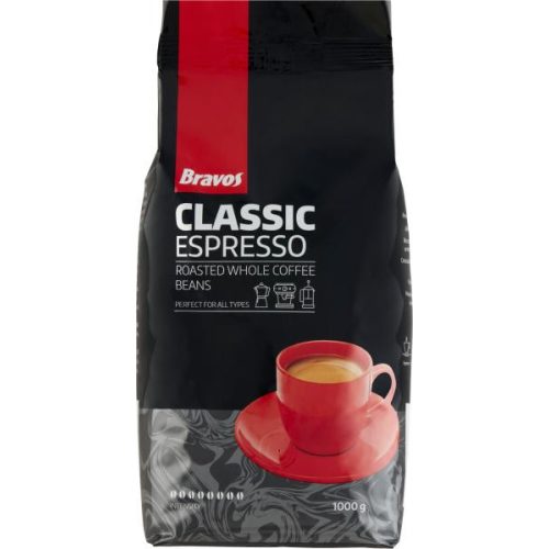 Bravos Espresso 1000g Szemes