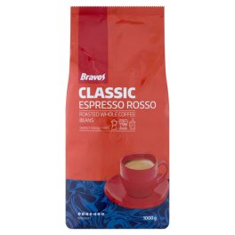 Bravos classic esp.rosso szemes kávé 1kg