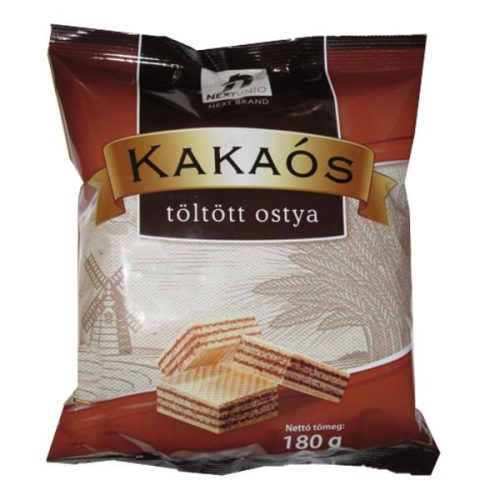 Next töltött ostya 180g kakaós