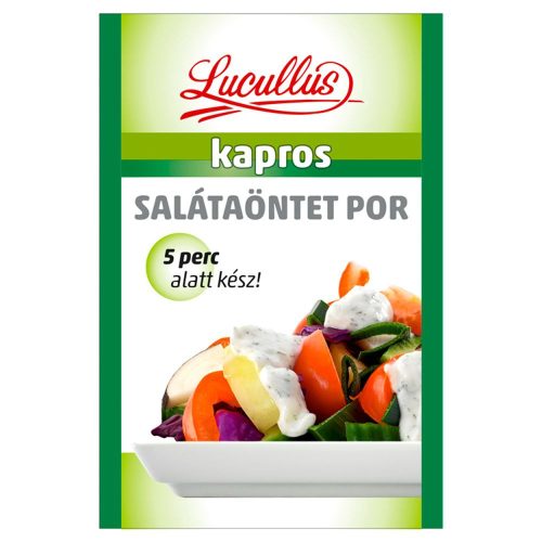 lucullus salátaöntet 12 g kapros por