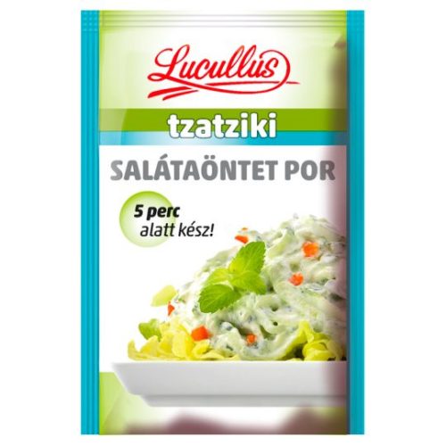 lucullus salátaöntet 12 g tzatziki por