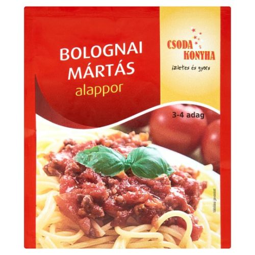 csoda konyha alappor 47 g bolognai mártá