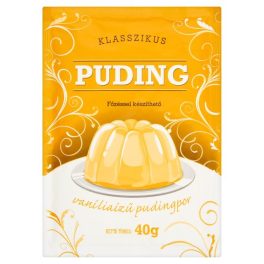 klasszikus puding 40 g vanília
