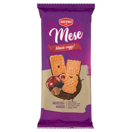 Detki mese mézes meggyes mákos 180g